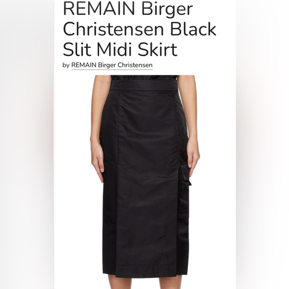 REMAIN by Birger Christensen Dresses & Skirts - NWT REMAIN Birger Christensen Midi Skirt